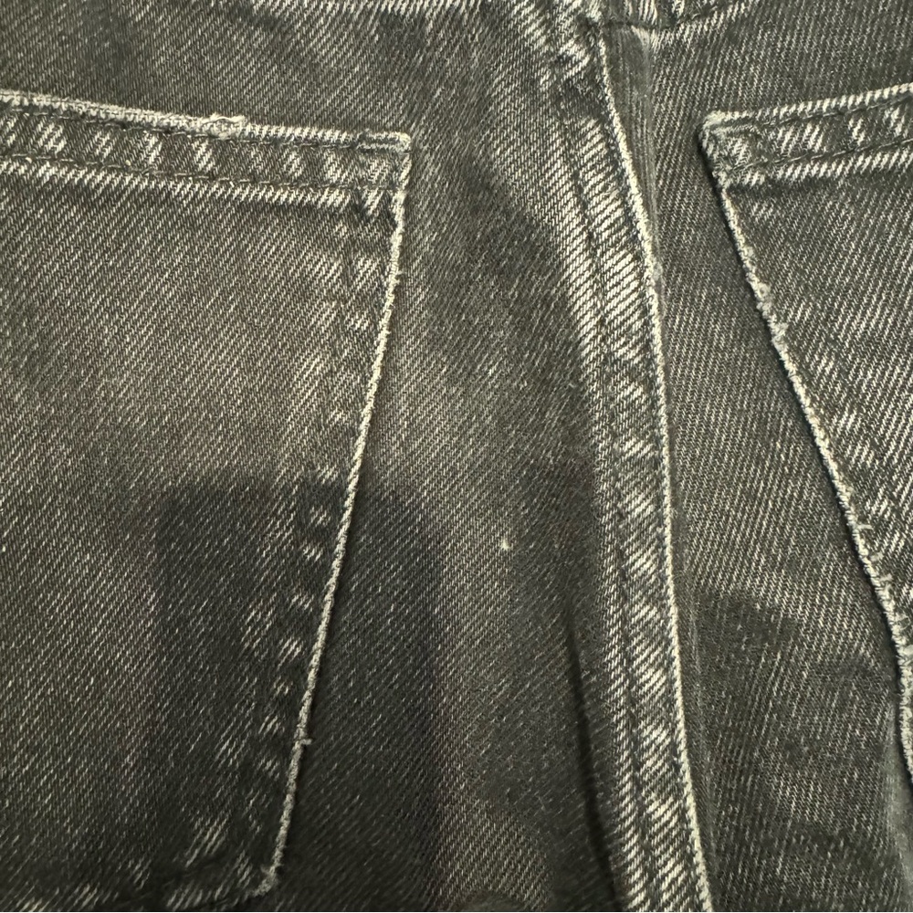 ANINE BING Sonya Straight Leg Jeans in Dark Charcoal sz26 - Picture 10 of 14